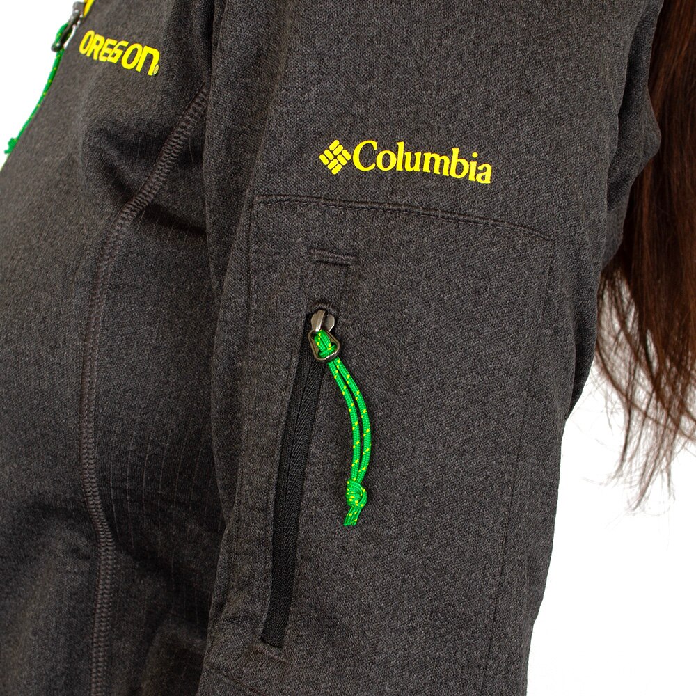 Oregon, Columbia, Black, Pullover, Polyester, Women, Park View, Fleece, Half-zip, 972692